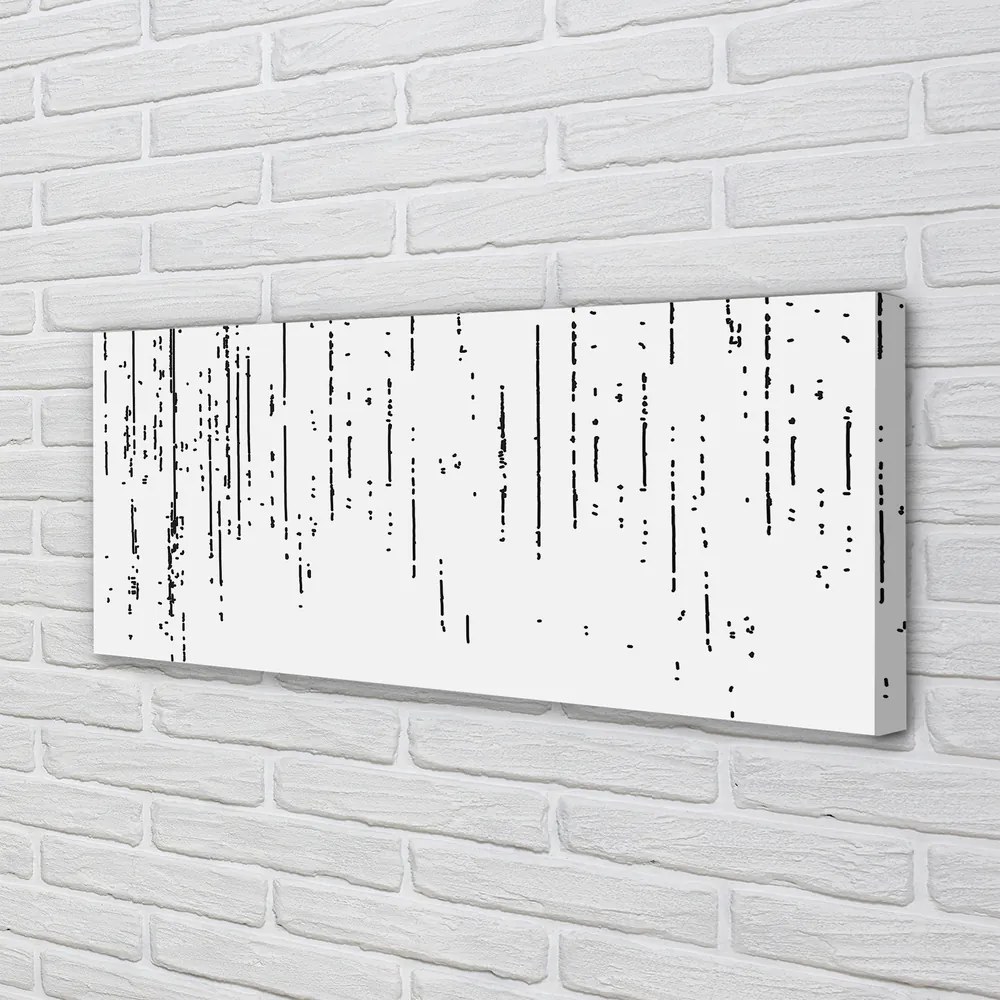 Obraz canvas na ścianę Nowoczesny Wzór w Kropki i Paski