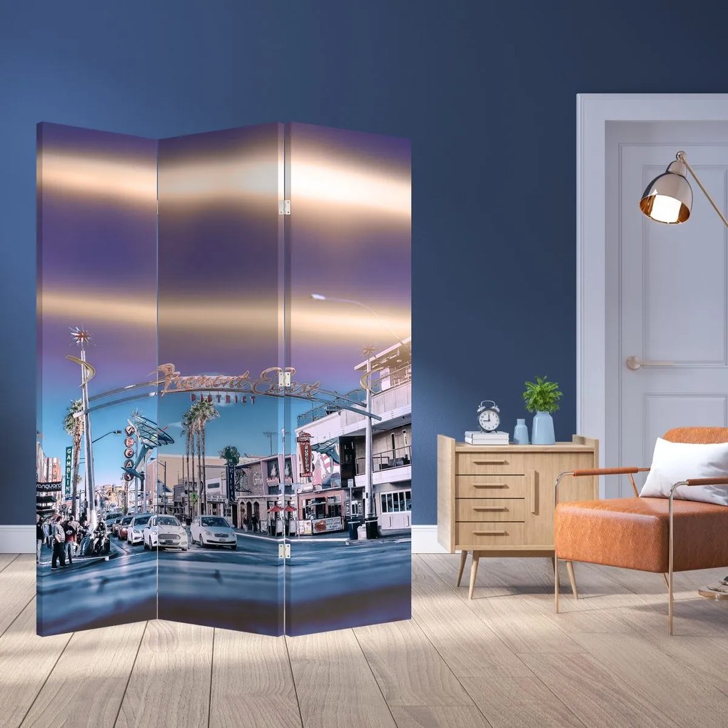 Parawan - Ulica w Las Vegas (126x170 cm)