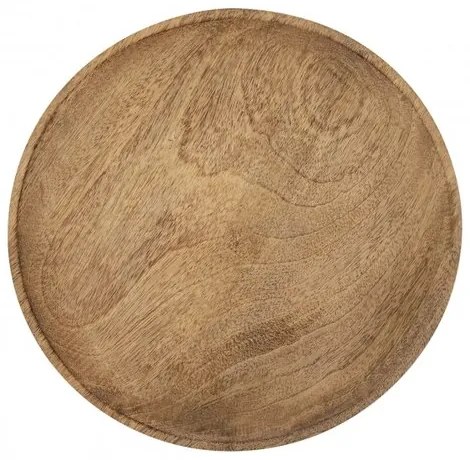 Orion Taca drewniana okrągła MANGO, 30 cm