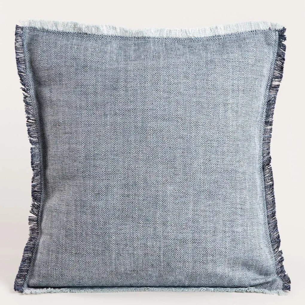 Poszewka dekoracyjna w jodełkę TANNE 45x45cm HOMLA