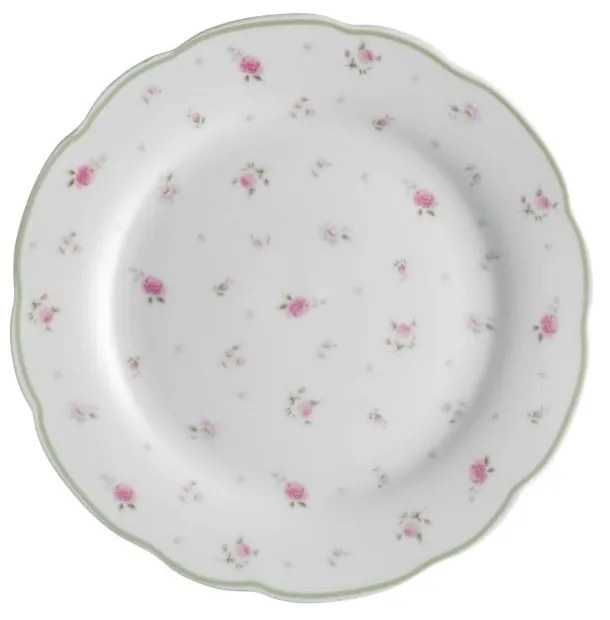 18-częściowy komplet porcelanowych talerzy Brandani Nonna Rosa