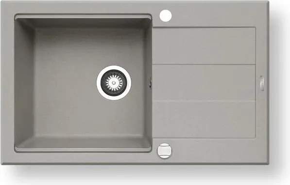 Pyramis 70083801 - Zlewozmywak kuchenny SPARTA PLUS LUX 78x48 cm granit/szary