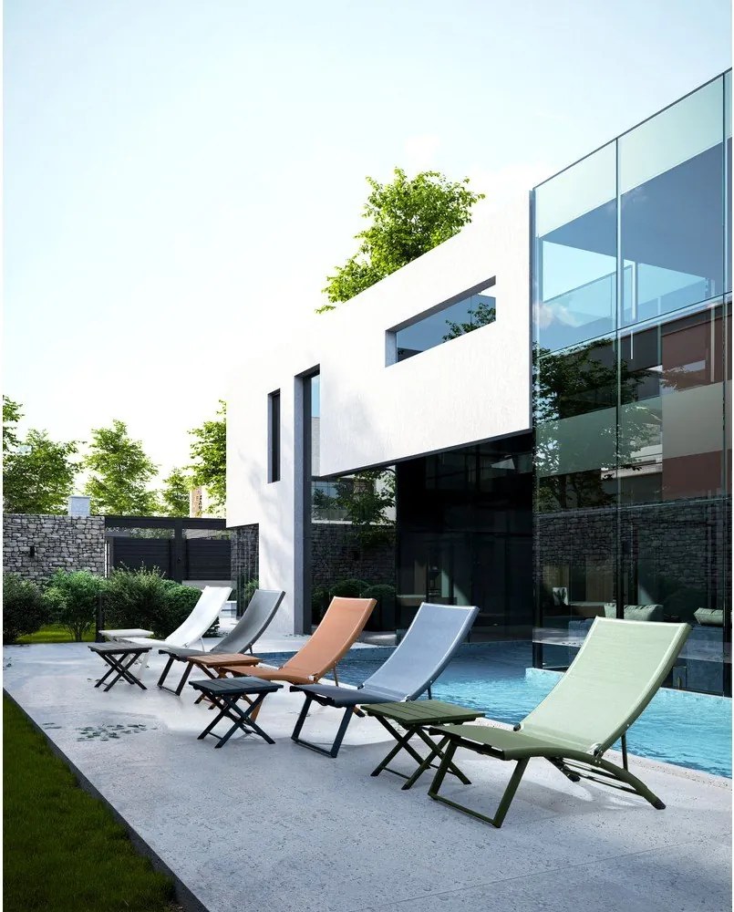 Aluminiowy stolik ogrodowy 43x44 cm Taylor – Bizzotto