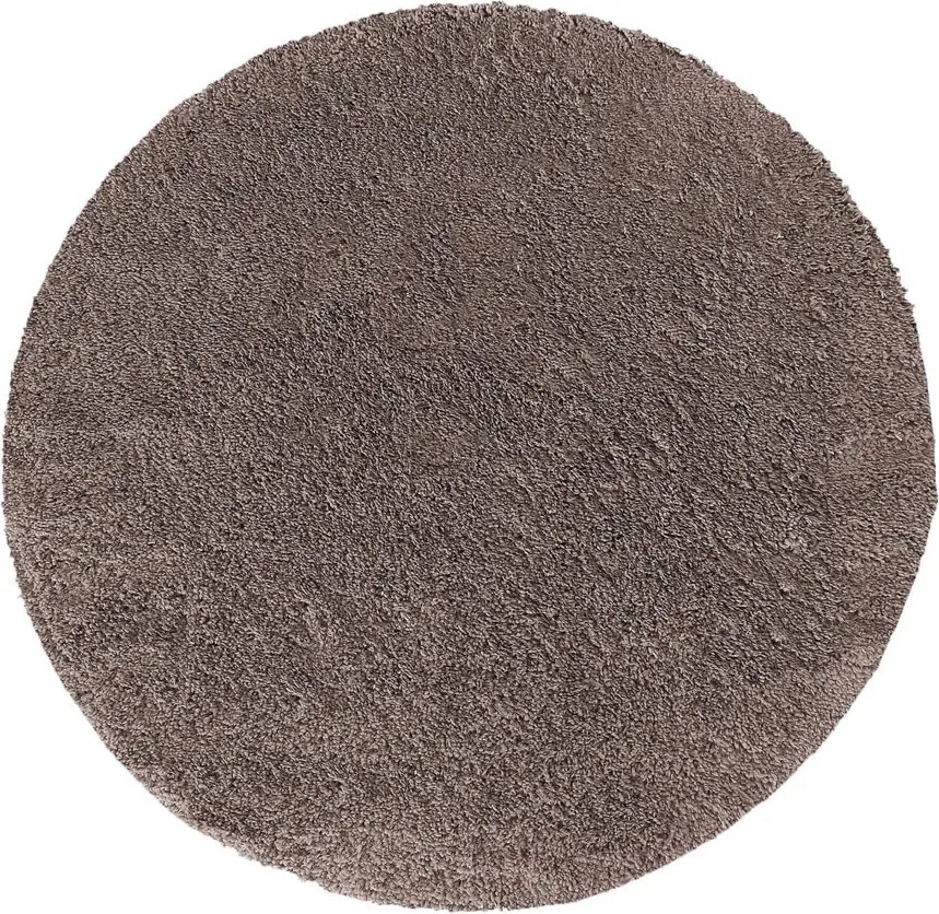 Okrągły dywanik shaggy cappucino Z5-F28