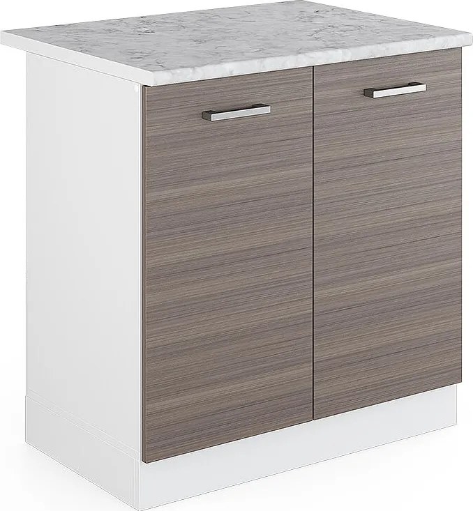 Szafka pod zlew szlachetna szarość 80x60x81.6 r-line