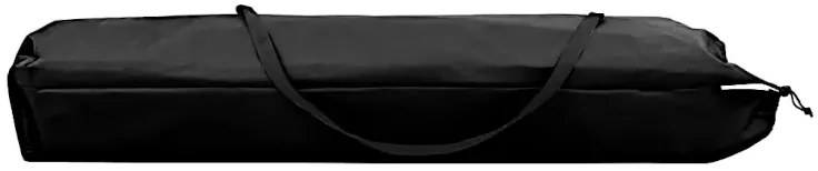 Czarny dwuosobowy leżak składany N8-R50