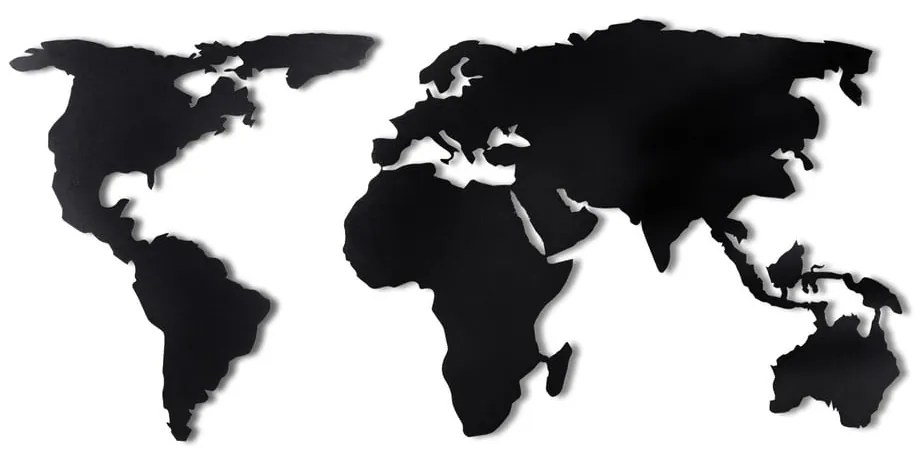 Mapa ścienna 120x60 cm Silhouette – Bystag