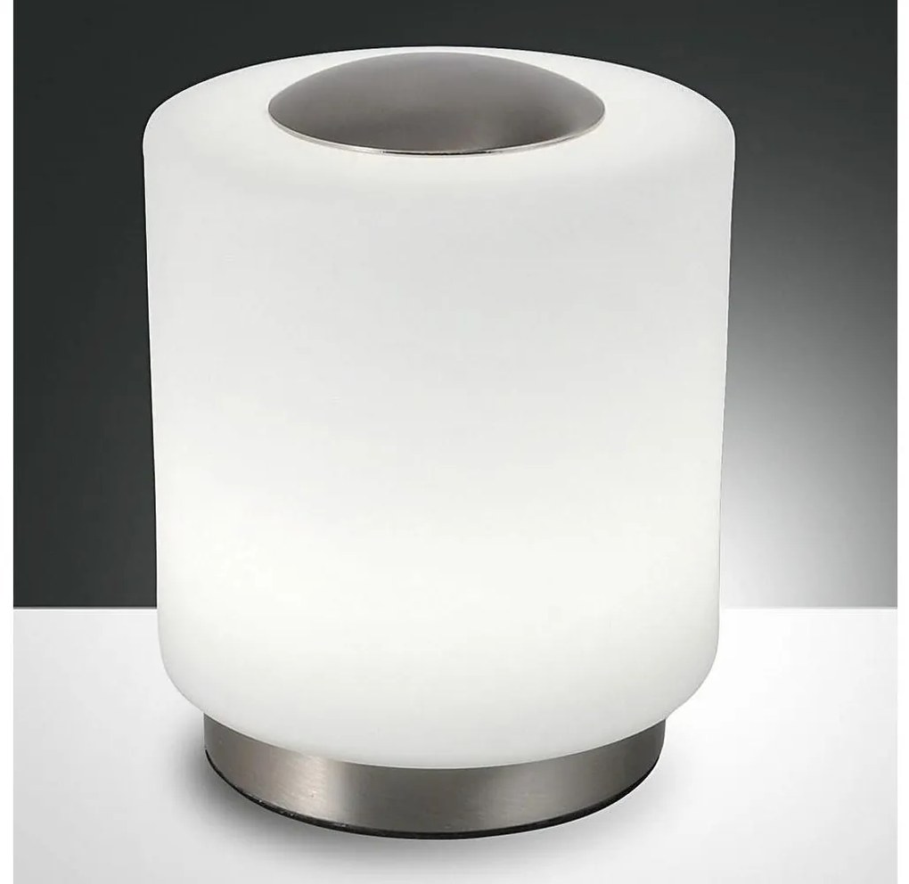 Fabas Luce 3257-30-178 - LED lampa stołowa SIMI LED/8W/230V chrom, ściemnialna