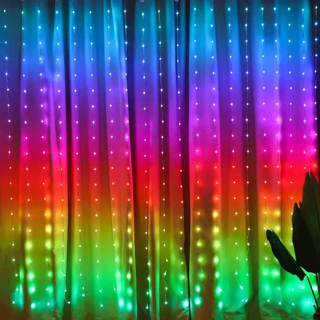 Kurtyna Wizard Kulka 2*2m 400LED RGB