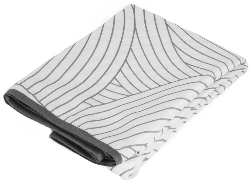 Obrus poliestrowy z nadrukiem LINEA, 150 x 240 cm