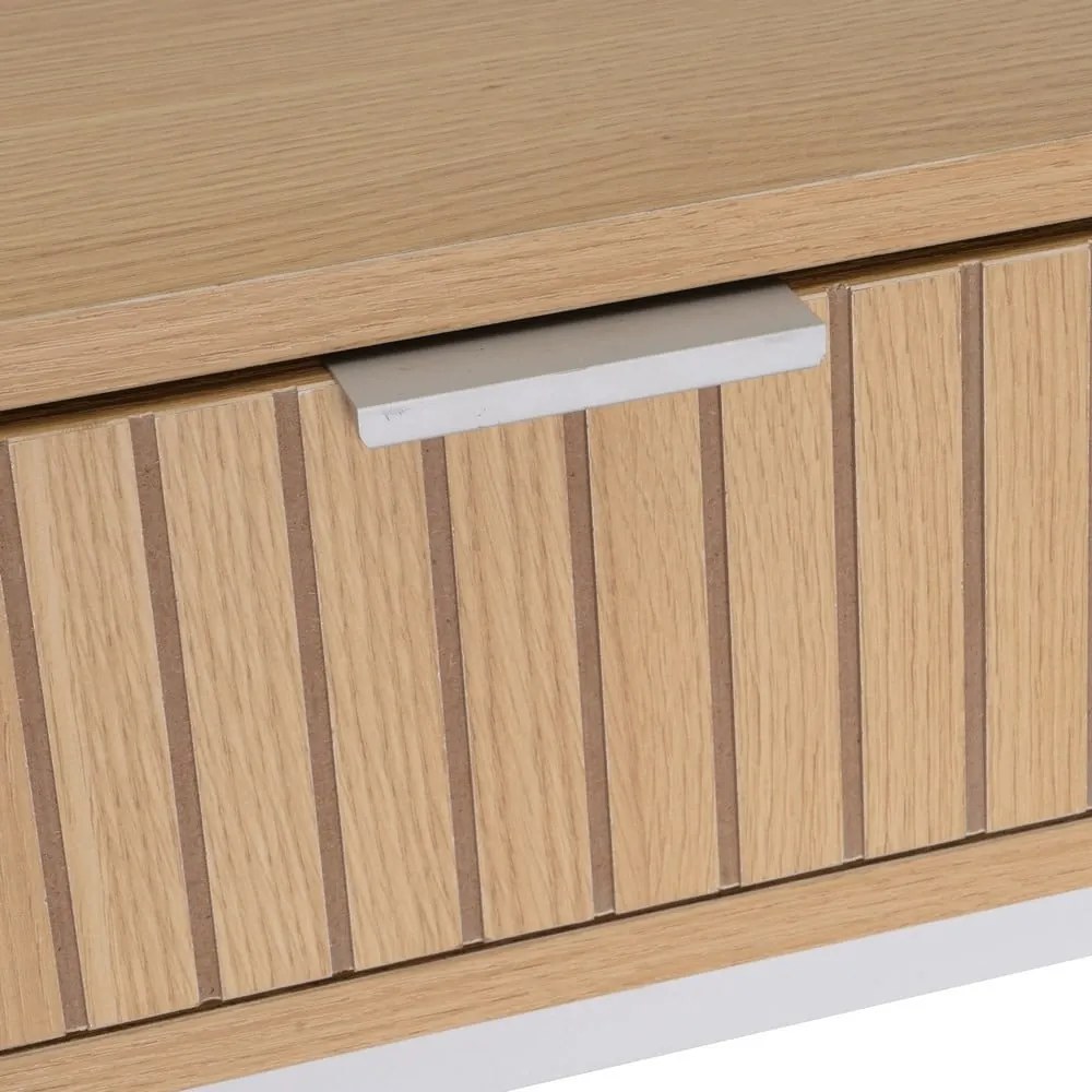 Konsola w dekorze dębu w naturalnym kolorze 30x100 cm Mid-Lines – Casa Selección