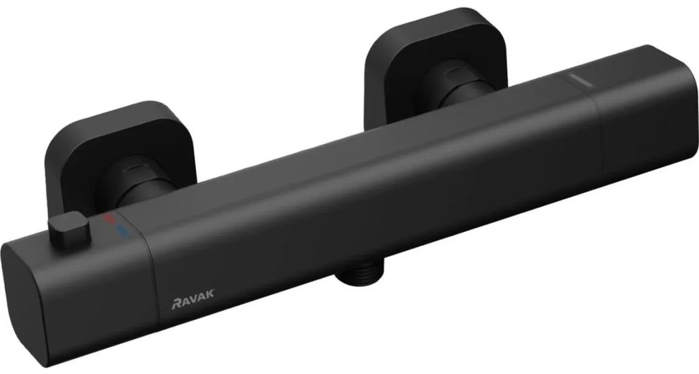Ravak X070154 - Termostatyczna bateria prysznicowa FREE czarna