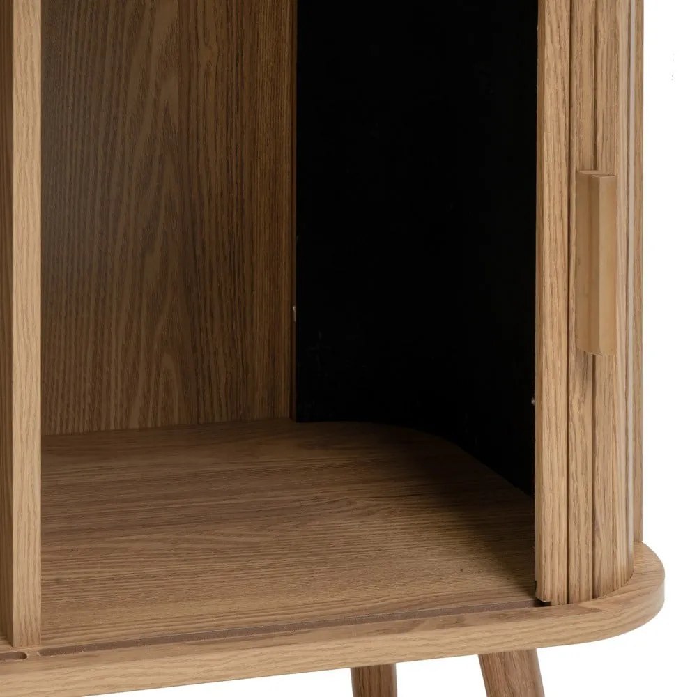 Regał w dekorze dębu w naturalnym kolorze 80x172x40 cm Elia – Casa Selección