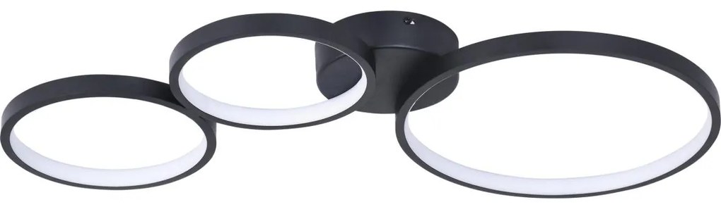 LED Plafon FLAMENCO LED/33W/230V 4000K czarny