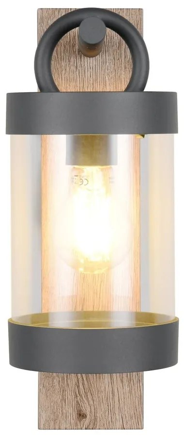 Zewnętrzna lampa ścienna (wysokość 33 cm) Sambesi – Trio
