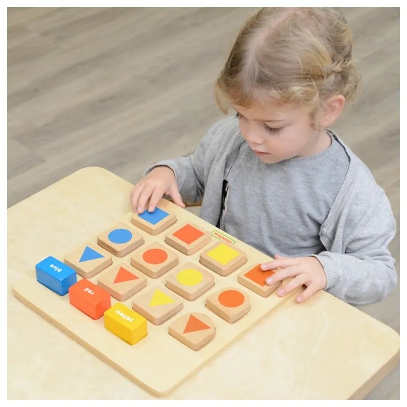 Masterkidz tablica edukacyjna sorter kształty i kolory
