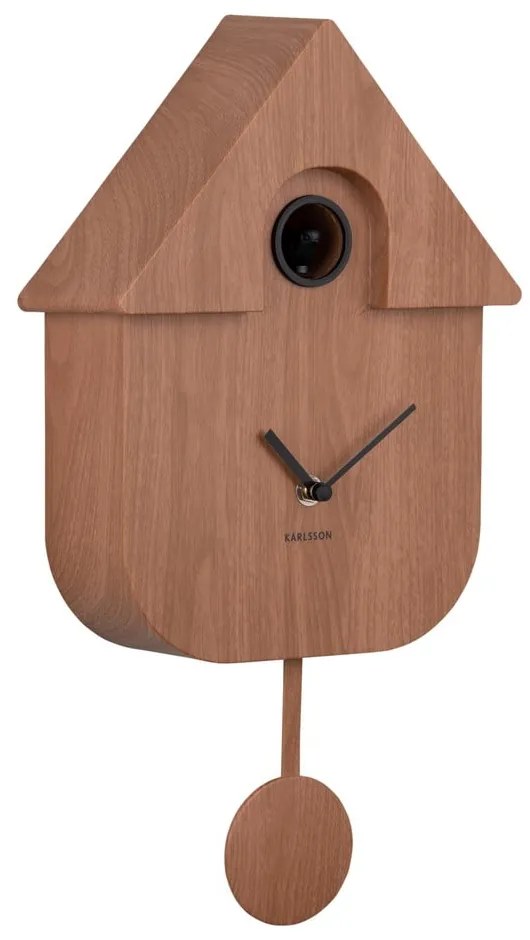 Wahadłowy zegar ścienny Modern Cuckoo – Karlsson