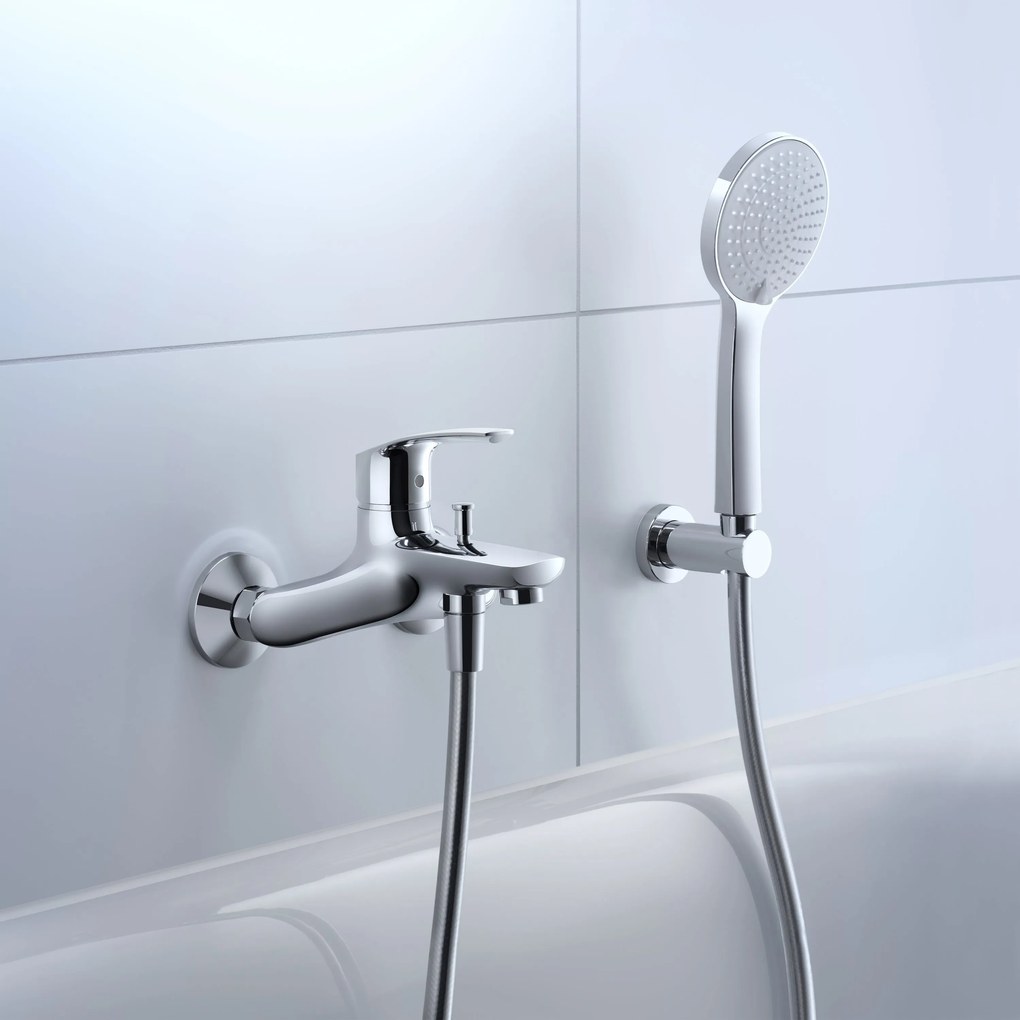 Duravit DuraVelez bateria wannowaChrom - 2 wyjścia wody