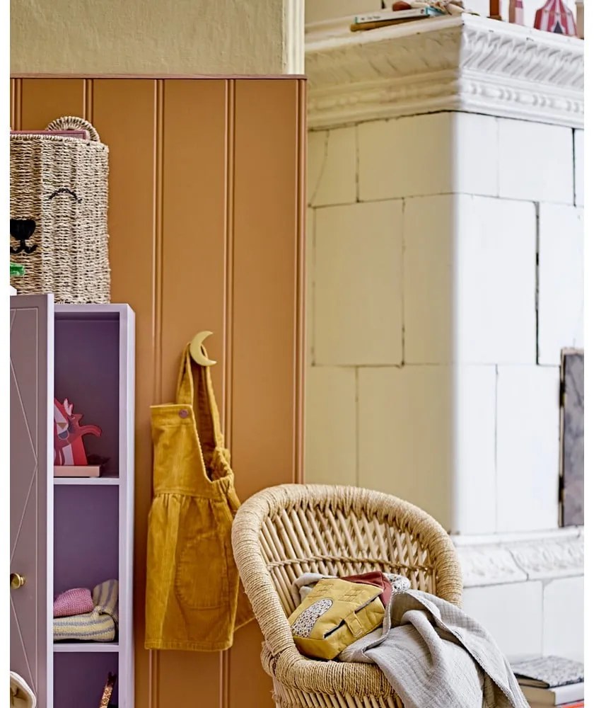 Fioletowa szafka dziecięca 40x80 cm Nell – Bloomingville Mini