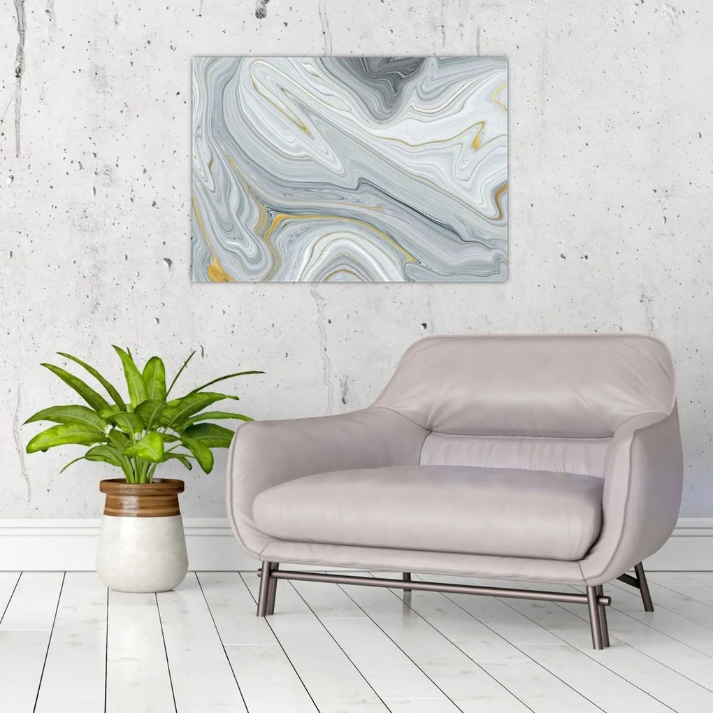 Obraz na szkle - Abstrakcja (70x50 cm)