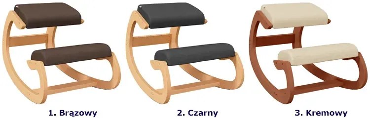 Klękosiad z kremowym siedziskiem H6-K81