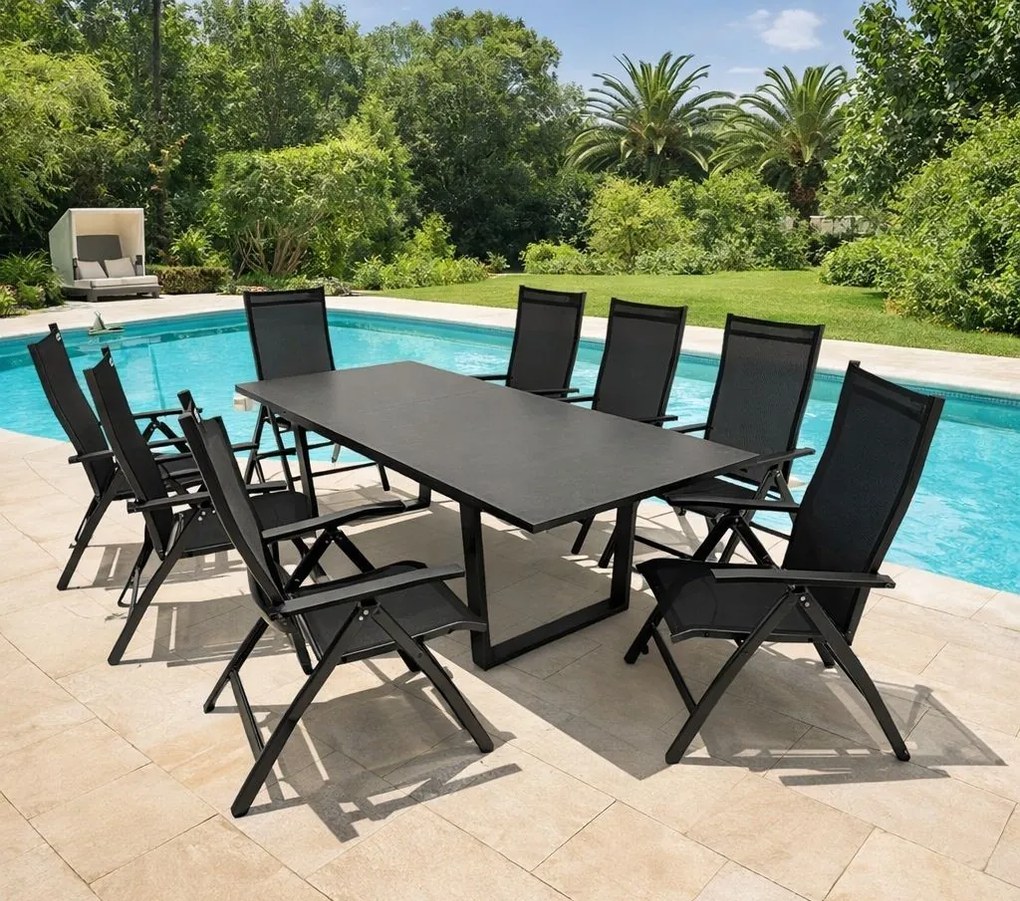 Doppler LIVORNO EXPERT ogrodowy zestaw wypoczynkowy 8+1