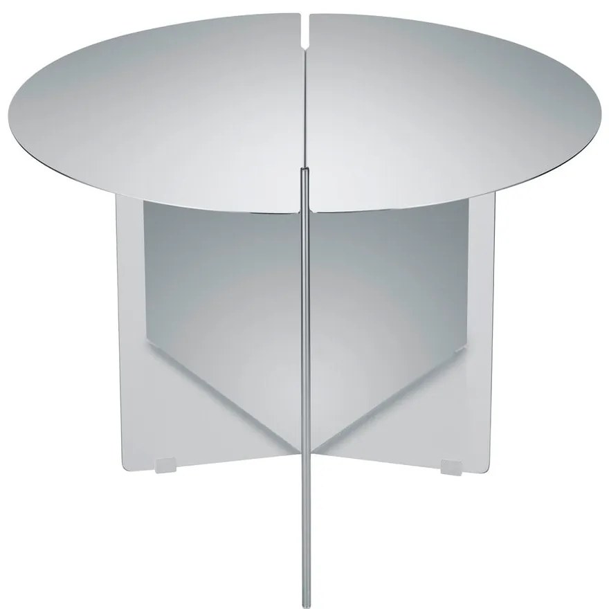 Okrągły stolik ze stali nierdzewnej ø 50 cm Oru – Blomus