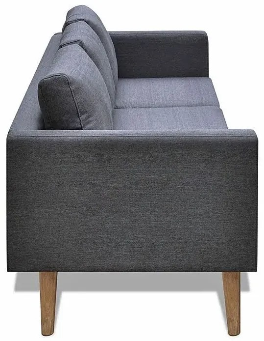 Sofa 3-osobowa Imex 3L - ciemny szary