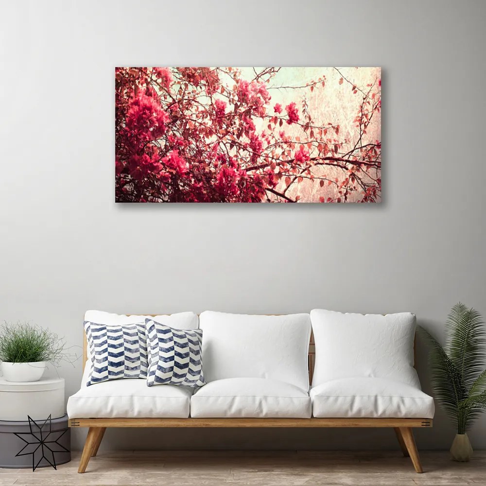 Obraz Canvas Gałęzie Liście Natura