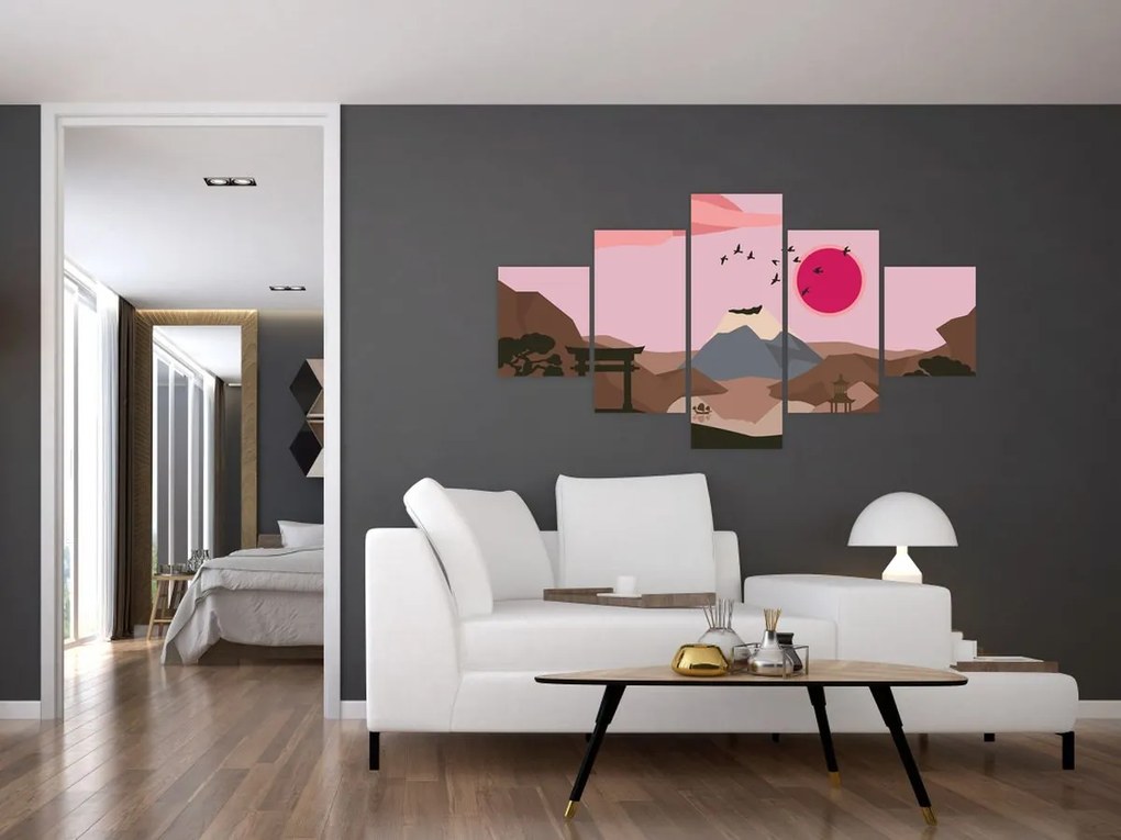 Obraz - Japonia N⁰2 (125x70 cm)