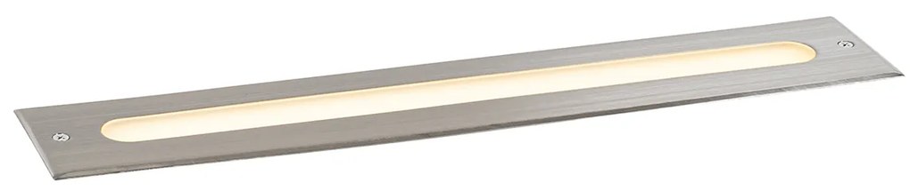 Zewnetrzna Nowoczesny reflektor naziemny stalowy 50 cm z LED IP65 - Eline Nowoczesny Oswietlenie zewnetrzne