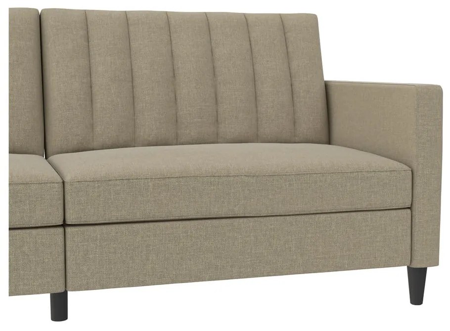 Beżowa rozkładana sofa 86 cm Celine – Støraa