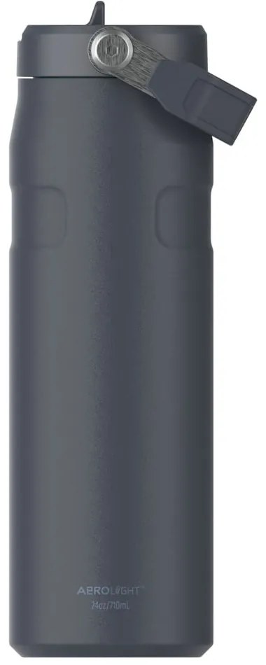 Ciemnoniebieski termos ze stali nierdzewnej 700 ml The IceFlow™ Flip Straw 2.0 Tumbler Twilight – Stanley