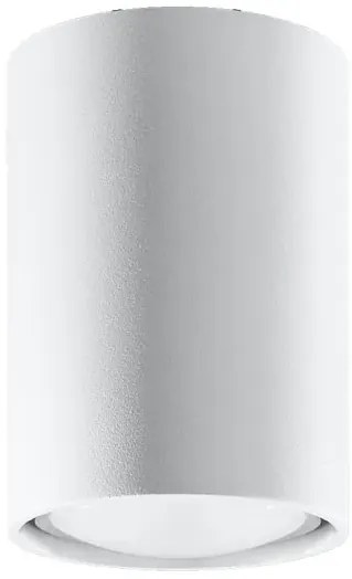 Biały minimalistyczny plafon tuba - S243-Grafo