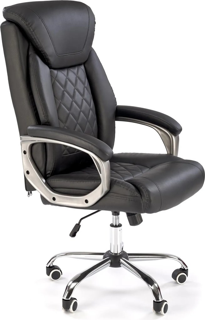 Elegancki fotel gabinetowy z ekoskóry Helder Halmar