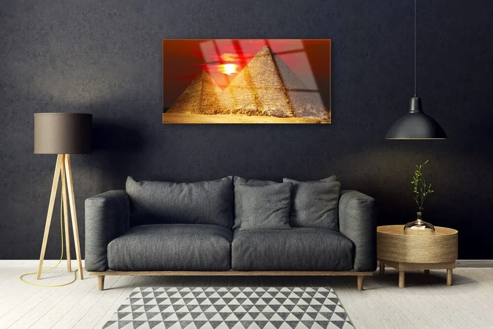 Obraz na Szkle Piramidy Architektura