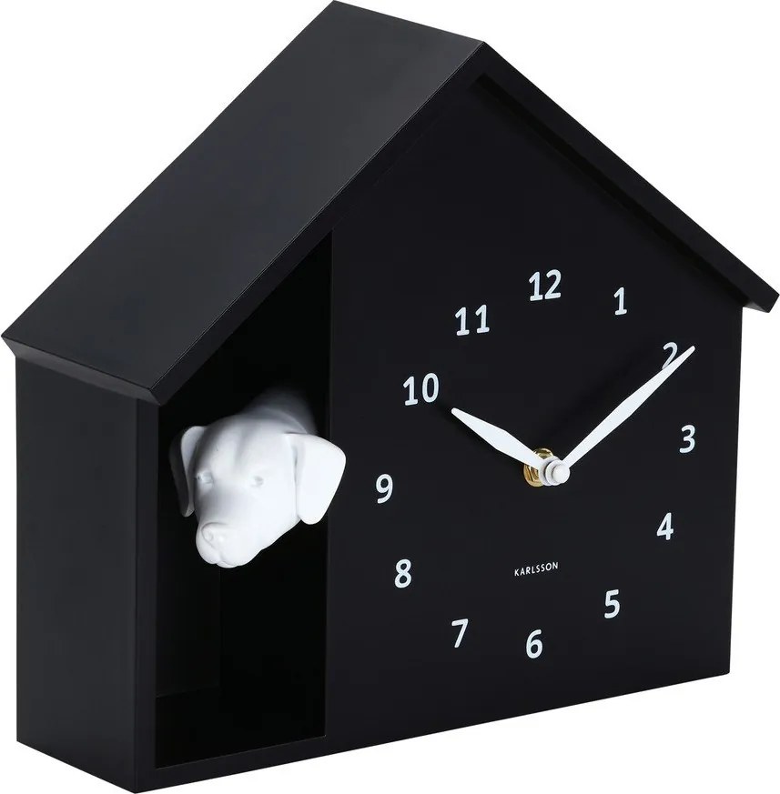 Zegar ścienny Peeking Doggy – Karlsson