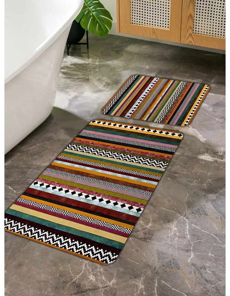 Dywaniki łazienkowe zestaw 2 szt. 60x100 cm – Mila Home