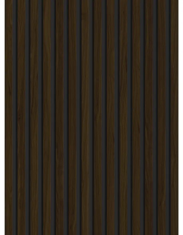 Mexen Lam-B lamele ścienne 275 x 31,5 cm, płyta HDF 4 mm, Wenge - S100-275317-2812-071