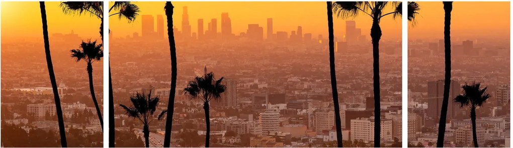 Obraz - Panorama Los Angeles (170x50 cm)