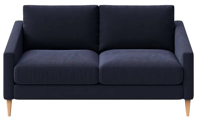 Ciemnoniebieska aksamitna sofa 170 cm Karoto – Ame Yens