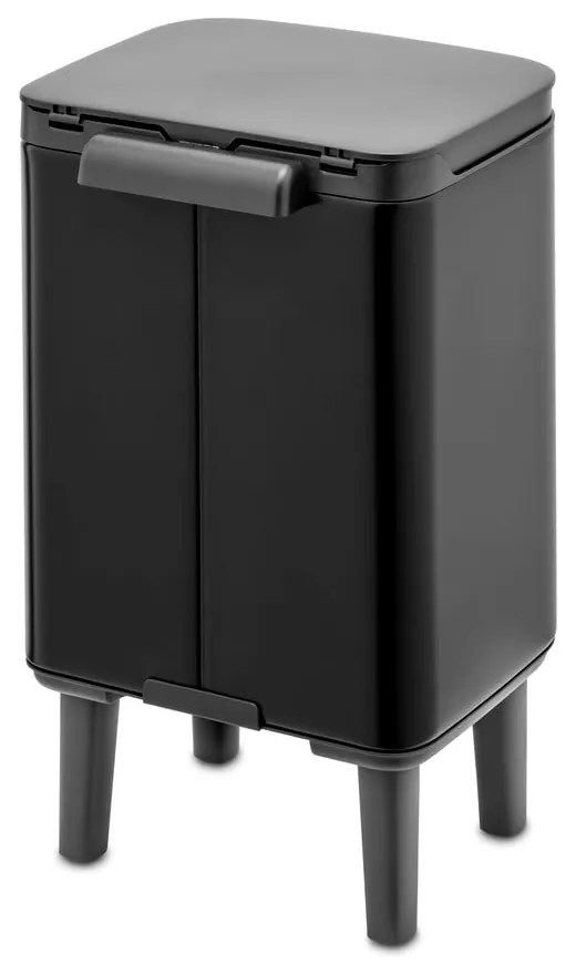 Stalowy kosz na śmieci w kolorze matowej czerni 4 l Bo Hi – Brabantia