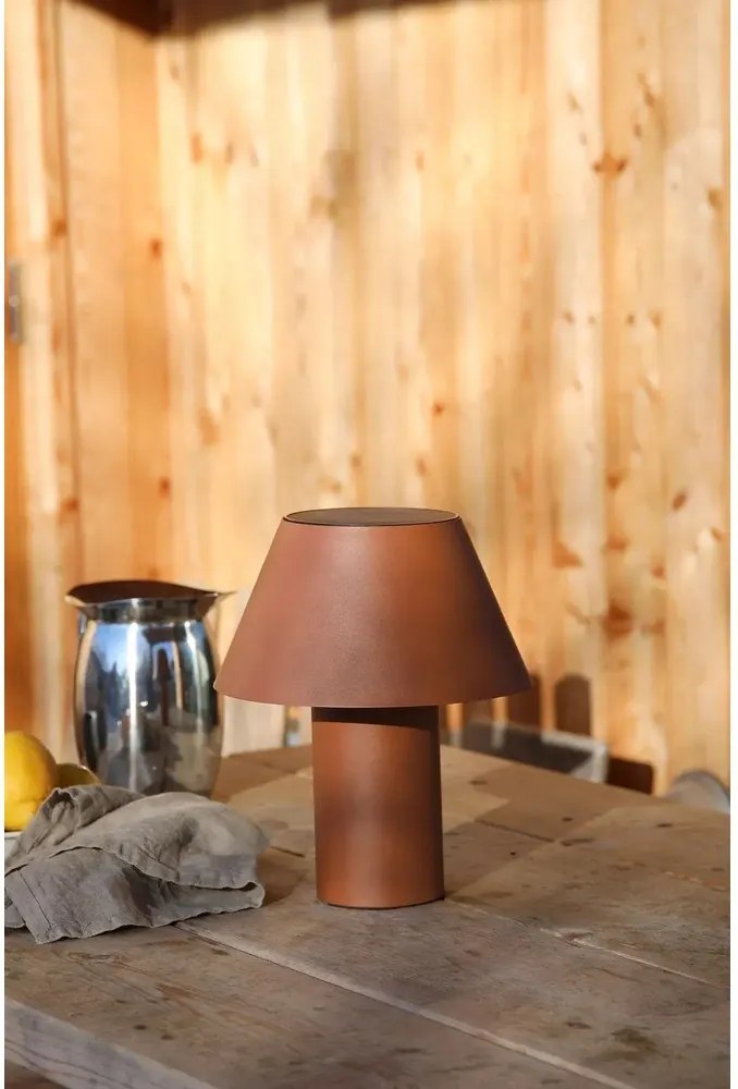 Solarna lampa zewnętrzna stołowa LED ze ściemniaczem na USB ø 25 cm Vivo – Markslöjd