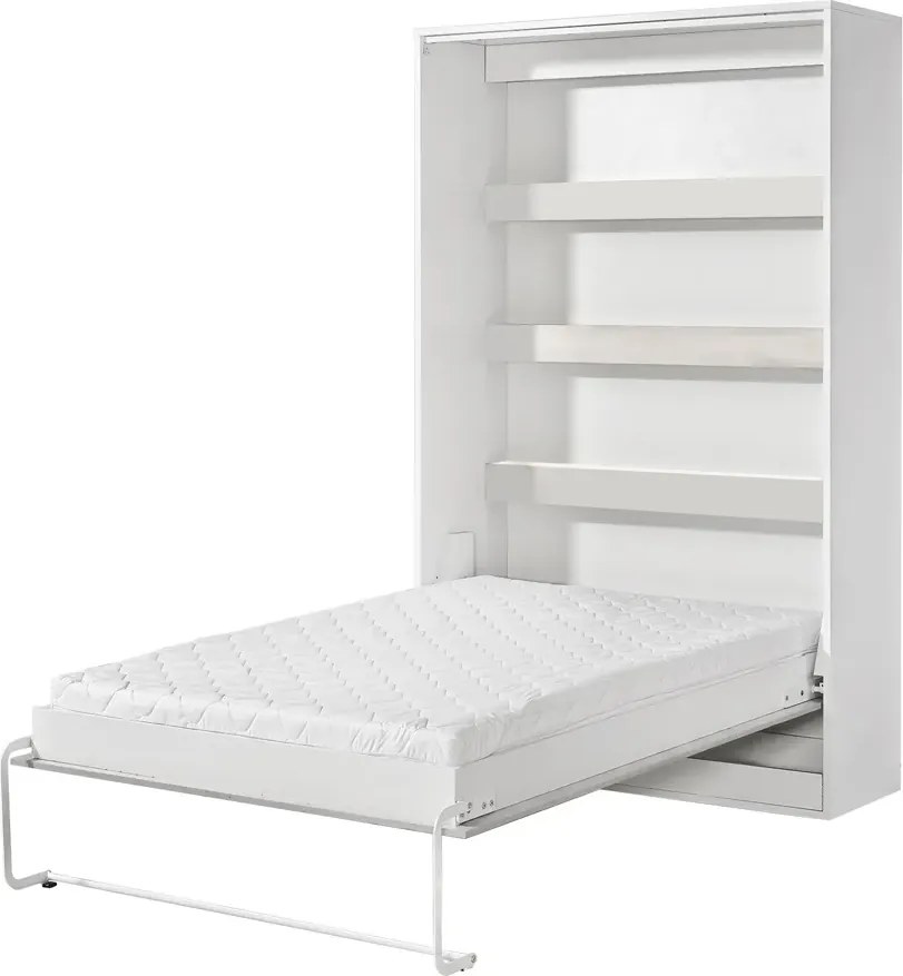 Pionowy biały półkotapczan 120x200 D3-T59