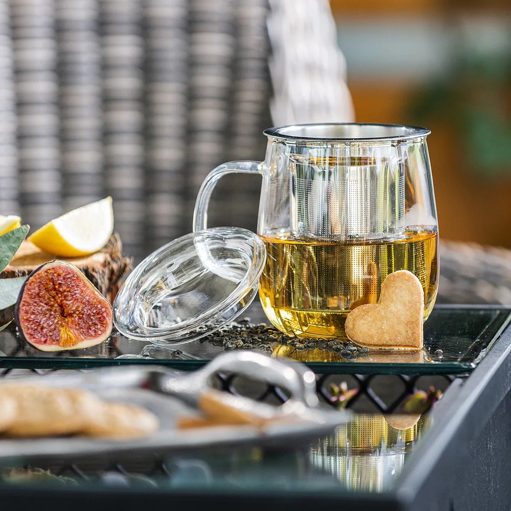 4Home Kubek na herbatę z sitkiem Hot&Cool 330 ml