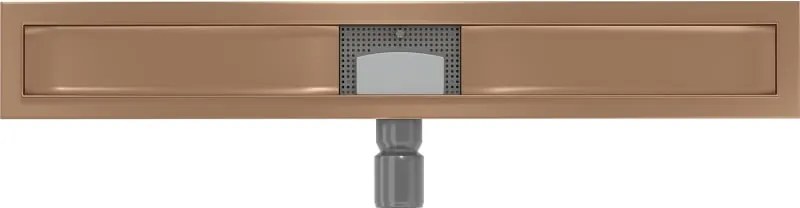 Mexen Flat korpus do odpływu liniowego 70 cm, miedź szczotkowana - 1C15070