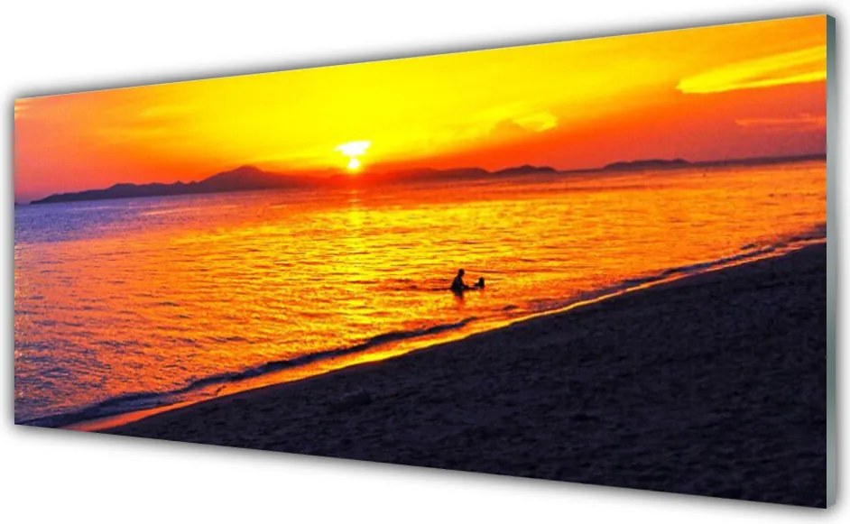 Panel nad blat kuchenny Słoneczny Dzień Na Wybrzeżu