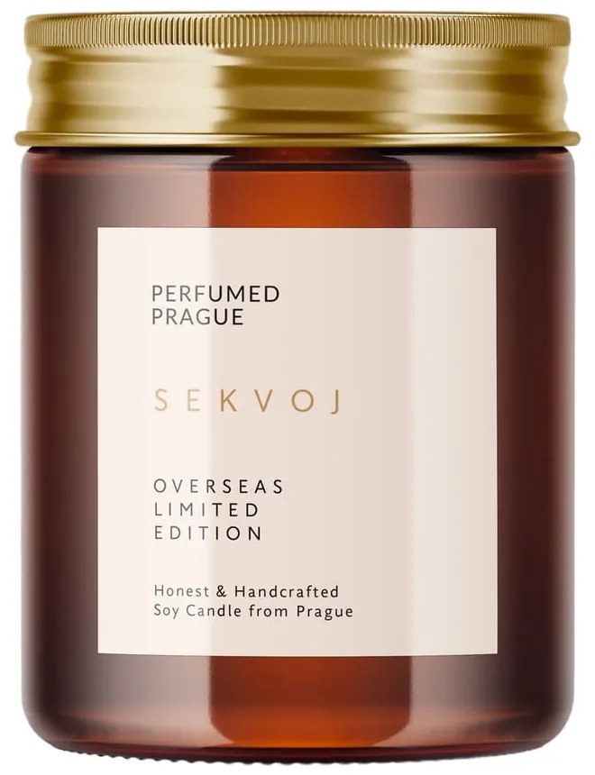 Zapachowa sojowa świeca czas palenia 40 h Sequoia – Perfumed Prague
