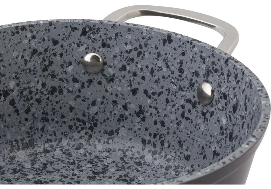 Lamart LT1254 rondel z pokrywką Granit, średnica24 cm