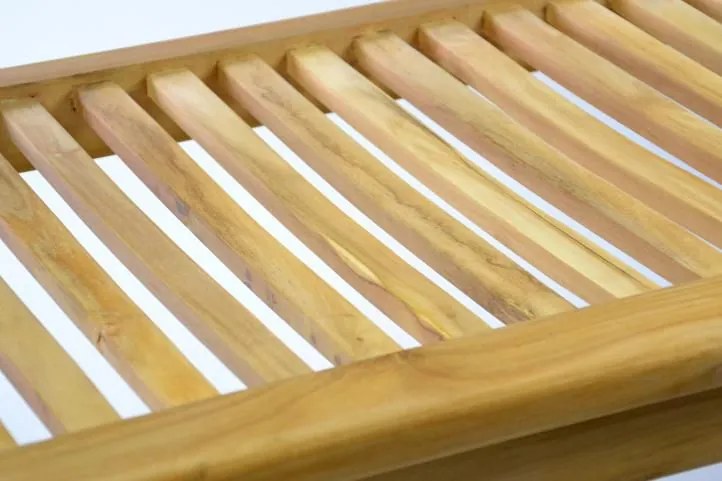 Ławka ogrodowa teak 180 cm 3-osobowa, naturalne wykonanie